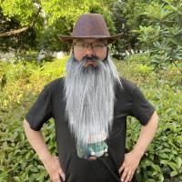 ราคา สินค้าอยู่ไทย เคราปลอม หนวดปลอม เคราสีดำ เคราสีขาว เคราสุนทรภู่ หนวดสุนทรภู่ เคราฤาษี เคราชีปะขาว หนวดสีดำ หนวดเคราแฟนซี หนวด เครา หนวดเครา Fancy Beard (24587720201)