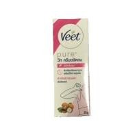 ราคา VEET pure วีท ครีมขจัดขน สำหรับผิวธรรมดา 25กรัม (669114755)