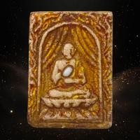 ราคา พระสมเด็จวังหน้าพิมพ์พิเศษลงรักปิดทองหลังฝังตะกรุด พระเครื่อง (22198777582)