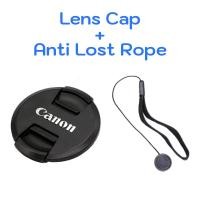 ราคา New Version Canon Lens Cap ฝาปิดหน้าเลนส์ แคนอน ขนาด 43 49 52 55 58 62 67 72 77 82mm (22383487670)