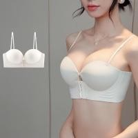 ราคา บราเกาะอก ดันทรง ฟองน้ำหนา เสื้อใน ผู้หญิง เกาะอกไร้สาย ไร้โครง สำหรับสาวอกเล็ก ดันดูม เนินชัด พร้อมส่งจ้า (24302131662)