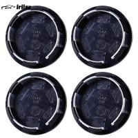 ราคา Iriisy สีดำ4ชิ้นทั่วไป50มม ล้อฝาครอบกระทะล้อดุมล้อรถยนต์ (23389516490)