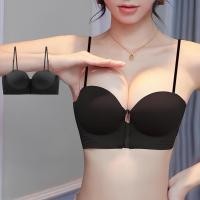 ราคา บราเกาะอก ดันทรง ฟองน้ำหนา เสื้อใน ผู้หญิง เกาะอกไร้สาย ไร้โครง สำหรับสาวอกเล็ก ดันดูม เนินชัด พร้อมส่งจ้า (24302131656)