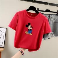ราคา XANLYSHE เสื้อยืดผู้หญิงลายมิกกี้เม้าส์น่ารักทรงหลวมฤดูร้อน (24448323853)