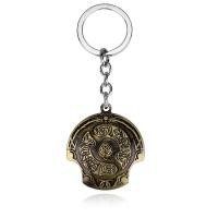 ราคา Dota 2 Immortal Champion Shield Key Chain Dota2 พวงกุญแจรถพวงกุญแจ TI 5 Aegis of Champions จี้ porte clef (23059088981)