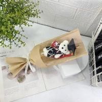 ราคา FUDESHE แม่หมี ช่อหมี 36ซม ค่ะ ลายดอกทานตะวัน ช่อดอกไม้รูปสัตว์ คำอวยพรที่ดีที่สุด ช่อดอกไม้ประดับตกแต่ง ตุ๊กตาหมีของเล่น ของขวัญรับปริญญา (23761392004)