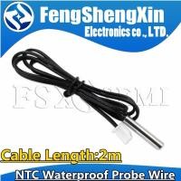 ราคา 2m NTC Waterproof Probe Wire B3950 3435 3470 2K 5K 10K 15K 20K 50K 100K 1 Precision Epoxy Thermistor Temperature Sensor (19792907585)