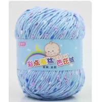 ราคา 50กรัม ม้วนถักนิตติ้งถักผ้าพันคอนุ่มไหมพรมหมวกสเวตเตอร์ไหมพรมหนาปานกลางสำหรับถัก (23873774015)