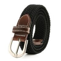 ราคา Elasticated Elasticated belts Flexible Mens womens Canvas Canvas stretch belt PU leather PU leather trim belt for Casual wear use Adjustable fit Accessory for jeans Suitable for all occasions (2263952