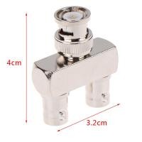 ราคา AGBBG 1pcs BNC MALE plug TO 2X BNC FEMALE JACK Y Splitter RF ADAPTER CONNECTOR Coaxial (22987052329)