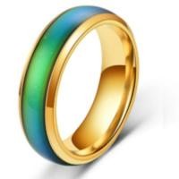 ราคา แหวนเปลี่ยนสีตามอุณหภูมิ สแตนเลส ลดความดันโลหิต แหวนของขวัญเครื่องประดับคู่รัก (22959921544)