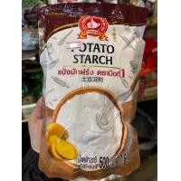 ราคา ง่วนสูน ตรามือที่1 แป้งมันฝรั่ง เเป้งมันฮ่องกง 500 g Potato Starch ส่งเร็วส่งไว ร่วมโปรส่งฟรี ช (23689892198)