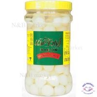 ราคา แม่จินต์ กระเทียมโทนดอง 280g Maejin pickled garlic พร้อมส่ง (24295568536)