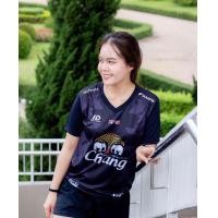 ราคา เสื้อกีฬา สุดฮอตติดเทรน ผ้ายืดไมโคร ใส่สบายไม่ต้องรีด ด้านหลังว่างนำไปสกรีนเพิ่มได้ (23265721791)