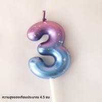 ราคา เทียนวันเกิดสีสันสดใสสำหรับเด็ก เทียนวันเกิดแบบตัวเลข ตกแต่งงานปาร์ตี้ จุดประทับใจ ของขวัญวันเกิด เทียนไม่มีควัน (23549339383)