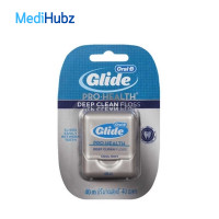 ราคา Oral B Oral B Glide Deep Clean Floss Cool Mint Waxed ออรัลบี ไหมขัดฟัน กลิ่นมิ้นท์ ยาว 40 เมตร 15539 (17391753187)