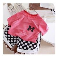 ราคา ชุดเเฟชั่นเด็กหญิง เสื้อคอกลม ตัวเอ็ม กางเกงลายสก๊อต ผ้านิ่ม ชุดลำลองเด็ก ไซส์80 120 Girls fashion set Hippobaby (23848720081)