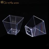 ราคา ChicHaven ถ้วยพลาสติกใส่ขนมหวานแบบใช้แล้วทิ้ง25ชิ้นขนาด60มล ถ้วยไอศกรีมสำหรับงานปาร์ตี้ (22697935287)
