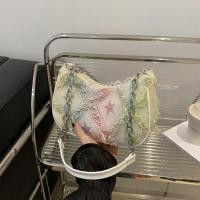 ราคา Belfoyer กระเป๋าสะพายข้างแบบ crossbody ling กระเป๋าสะพายผ้ายีนส์ พู่ Splice กระเป๋าถือ (24434393753)