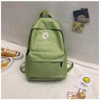 ราคา FENGCHUANG Fashion Solid Women Backpack Classic Canvas Backpack Women High Capacity Concise School Bag for Girl Casual Travel Backpack (24415338564)