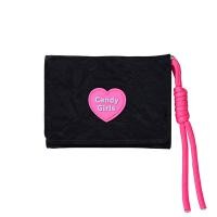 ราคา Love pattern wallet womens short folding bag multifunctional travel document bag (24178225286)