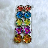 ราคา เทียนหอม เทียนดอกไม้ 1แพ็ค มี 10 ชิ้น เทียน กลิ่นหอม มีหลากหลายลวดลายดอกไม้และสีให้เลือก สวยงาม สินค้าพร้อมส่ง (21412909155)