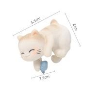 ราคา ตุ๊กตาแมวเกาะกระถาง Cat ตุ๊กตาแต่งสวน สวนจิ๋ว เกาะโหลปลา (19865744107)
