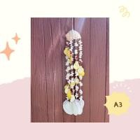 ราคา โมบายเปลือกหอยโข่งจุด เปลือกหอยธรรมชาติ 9 สาย (16883416036)
