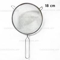 ราคา กระชอนสแตนเลส หูเกี่ยว 14 16 18 20 ซม กระชอน กระชอนสเด็ดน้ำมัน กระชอนคั้นกะทิ กระชอนกรองอาหาร กระชอนกรองถี่ กระชอนตาถี่ กระชอนของทอด (8766048120)