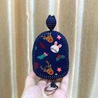 ราคา White Christmas Key cover ที่เก็บกุญเเจ รีโมทรถยนต์ ที่ครอบกุญแจ พวงกุญแจแฮนด์เมด Key holder พวงกุญแจ (21470593625)