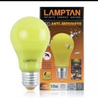 ราคา หลอดไฟไล่ยุง LAMPTAN 10W ขั้วE27 ไล่ยุง ไล่แมลง ป้องกันแมลง ปีกอ่อน ฟาร์มสัตว์ ไก่ วัว หลอดแสงส้ม LED Anti Mosquito (5121240080)