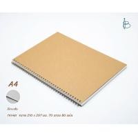 ราคา สมุดโน้ต สมุดริมลวด สมุดสันห่วง สมุดปกน้ำตาล ขนาด A4 A5 A6 B5 B6 มีเส้น (16600624827)