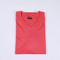 ราคา เสื้อยืดคอวี ผ้า Cotton no 32 Comb (23238946783)