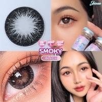 ราคา คอนแทคเลนส์ Smoky Choco Black Shinee ขนาดบิ๊กอาย (24528639167)