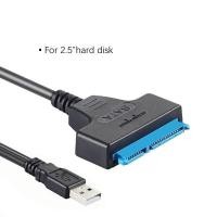 ราคา 2 5 Inch Hard Disk Adapter Cable USB Easy Drive Cable For 2 5 HDD SDD Sata To USB 3 0 Connection Cable SATA III Hard Drive Support UASP (18501813557)