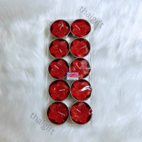 ราคา เทียนหอม เทียนดอกไม้ 1แพ็ค มี 10 ชิ้น เทียน กลิ่นหอม มีหลากหลายลวดลายดอกไม้และสีให้เลือก สวยงาม สินค้าพร้อมส่ง (21412909144)