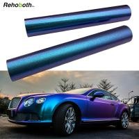 ราคา Rehoboth 10 30 100ซม สีฟ้าไข่มุกสีม่วงไวนิลกิ้งก่าห่อฟิล์มรถยนต์ Chameleon สติกเกอร์รถยนต์รถมอเตอร์ไซค์รถจัดแต่งทรงผมตกแต่ง (7608184625)
