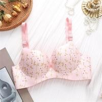 ราคา Seamless Sports Bra Non slip Beautiful Back Seamless Push up Bra No Steel Ring One Piece Underwear (24290663524)