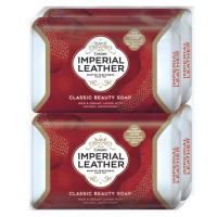 ราคา อิมพีเรียล เลเธอร์ คลาสสิค สบู่ก้อน สีแดง Imperial Leather 120 กรัม แพ็ค 4 ก้อน สบู่ ทำความสะอาดผิวหน้าและผิวกาย (23304924114)