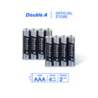 ราคา 2 แพ็ก Double A ถ่าน คาร์บอนซิงค์ ขนาด1 5V AAA 4 ก้อนต่อแพ็ก (24588401251)