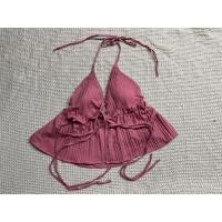 ราคา สายเดี่ยวผูกอก ผ้าดอปบี้ เสื้อสายเดี่ยวผูกโบว์หน้า เนื้อผ้าทอนูนสวยไม่บาง งานสม็อคด้านหลัง สายปรับไม่ได้น้า ทำมาพอดีค่าา (24447712836)