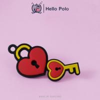 ราคา Hello Polo อุปกรณ์ตกแต่งกระเป๋าชายหาด Jibbitz น่ารัก คาแรกเตอร์การ์ตูน ผู้หญิงกระเป๋าถืออุปกรณ์ตกแต่ง (24056589008)