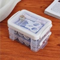 ราคา AM888 ชุดเข็มด้าย ชุดเย็บผ้าพกพาชุดกล่องเครื่องมือเย็บผ้า แบบสามชั้น อุปกรณ์เย็บผ้า (19688460746)