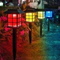 ราคา ไฟปักสนามโซล่าเซลล์ รวมไฟปักสนาม ไฟปักสนาม LED ไฟโซล่าเซลล์ ไฟแต่งสวนโซล่าเซลล์ ใช้พลังงานแสงอาทิตย์ (24565358447)