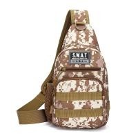 ราคา w139 กระเป๋าคาดอก สไตส์ทหารลายSWAT เลือกสะพายซ้ายขวาได้ (23411704509)