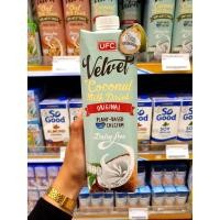 ราคา ยูเอฟซี เวลเวท น้ำนมมะพร้าว ดั้งเดิม 1000 มล UFC Velvet Coconut Milk Original ผู้ทานมังสวิรัติ แพ้นมวัว ทานได้ (3267850541)