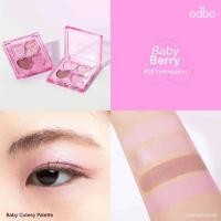 ราคา อายแชโดว์หัวใจเบบี้ คิ้วท์ซี่ 4 สี odbo Baby Cutesy Palette มีให้เลือก 6 เฉดสี OD2035 (24257943100)