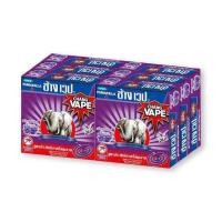 ราคา 6กล่อง ช้างเวป ยาจุดกันยุง กลิ่นลาเวนเดอร์ 1กล่องมี10ขด (23892277976)