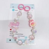 ราคา พร้อมส่ง สายคล้อง Baby three สายคล้องข้อมือพวงกุญแจลูกปัด สายจับลูกปัดไข่มุก สายคล้องโทรศัพท์มือถือ (23047191175)