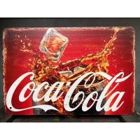 ราคา ป้ายสังกะสี ป้ายวินเทจ ป้ายโค้ก เป๊ปซี่ ตกแต่งผนัง ขนาด 20x30 เซนติเมตร (12105612589)